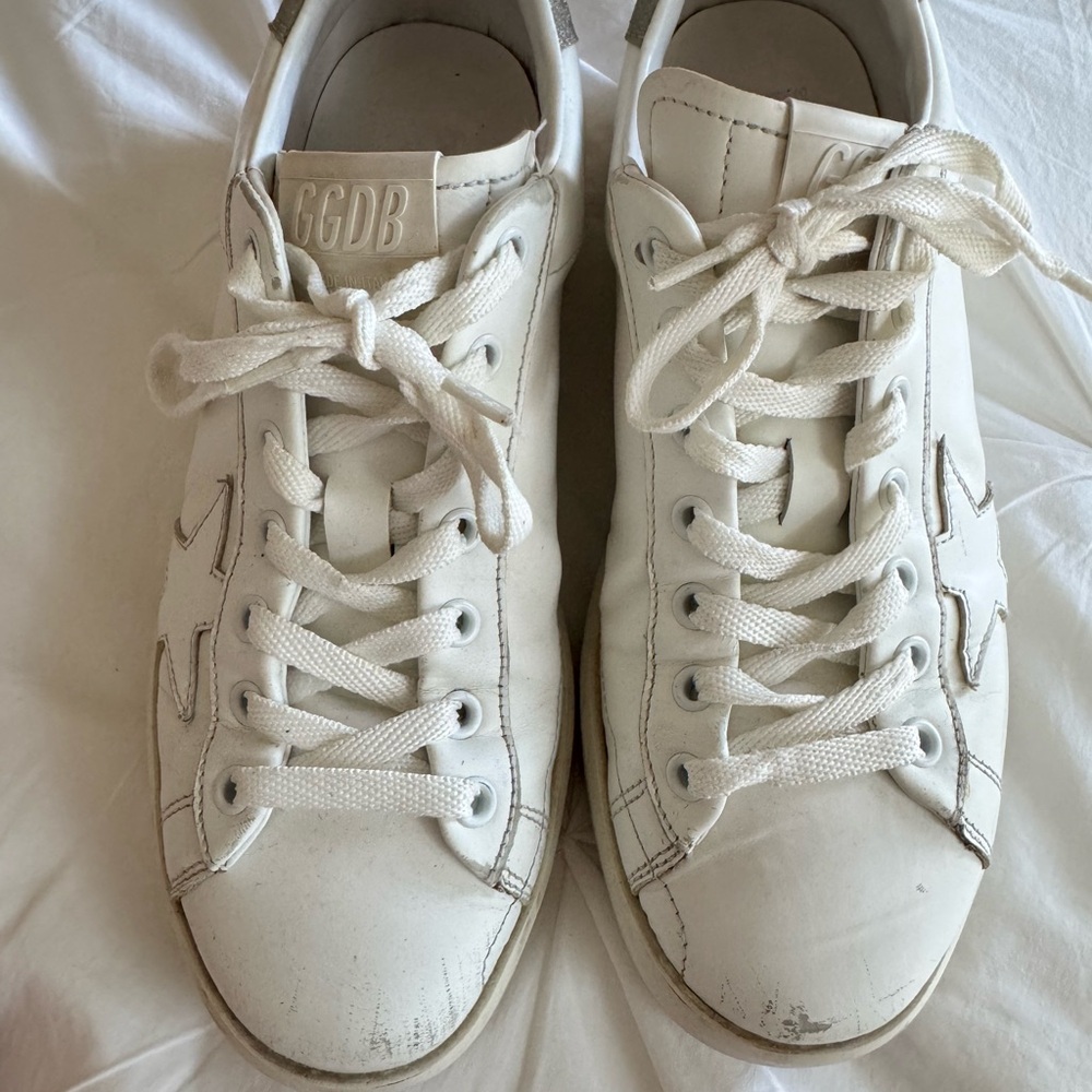 Golden Goose Pure Star Lace-Up Sneakers